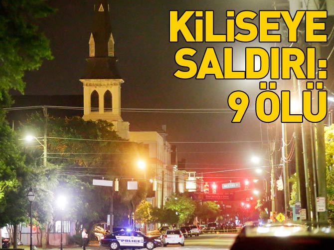 ABD'de kiliseye silahlı saldırı: 9 ölü