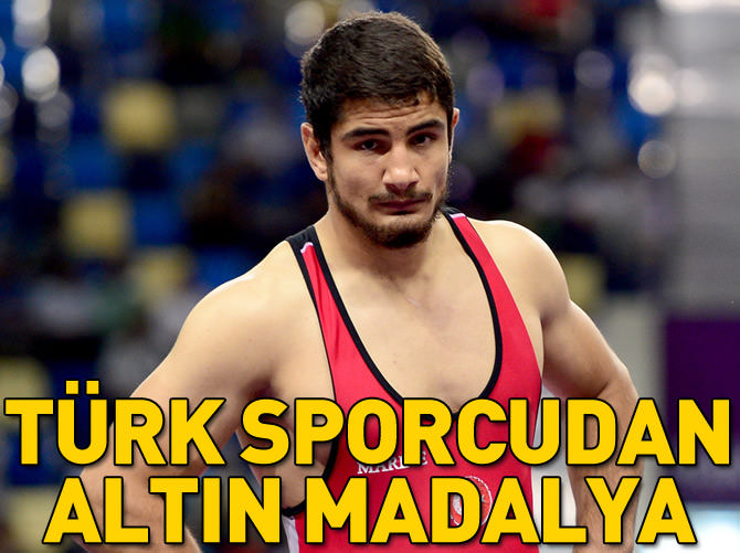 Avrupa Oyunlarında altın madalya