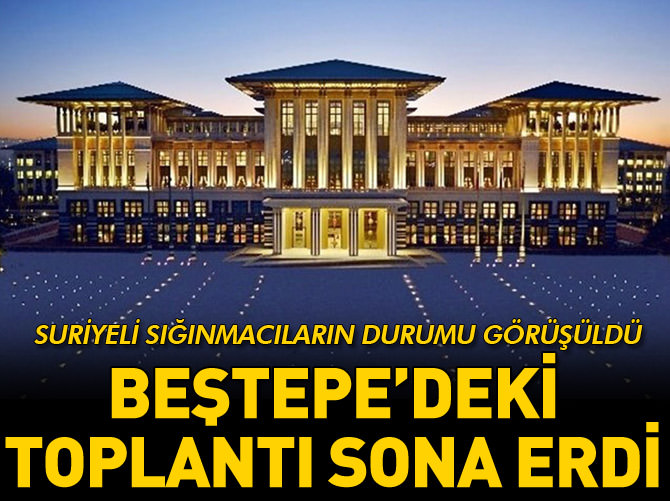 Suriyeli sığınmacıların durumu görüşüldü