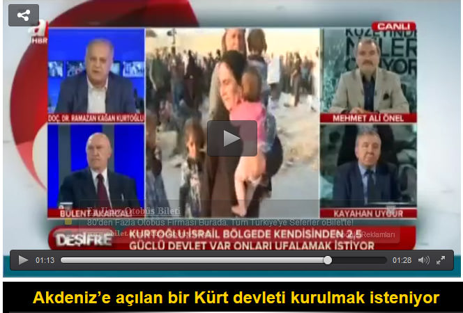 Akdeniz’e açılan bir Kürt devleti kurulmak isteniyor