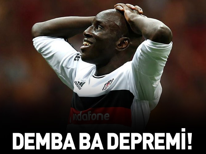 Kartal'da Demba Ba depremi