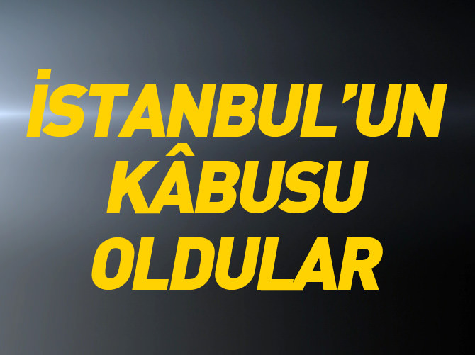 Yine kar maskeli ve silahlı 3 kişi, yine soygun