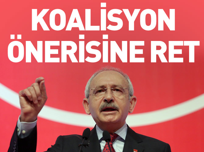 Kılıçdaroğlu'nun koalisyon önerisine ret: O işin olmayacağı açık