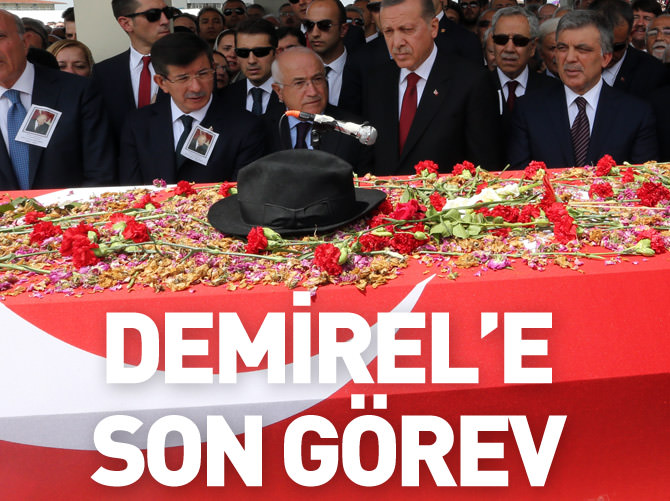 Süleyman Demirel son yolculuğuna uğurlandı