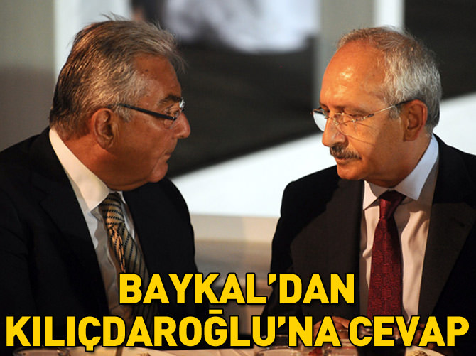 Deniz Baykal'dan Kemal Kılıçdaroğlu'na cevap