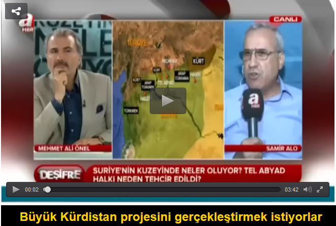 Büyük Kürdistan projesini gerçekleştirmek istiyorlar