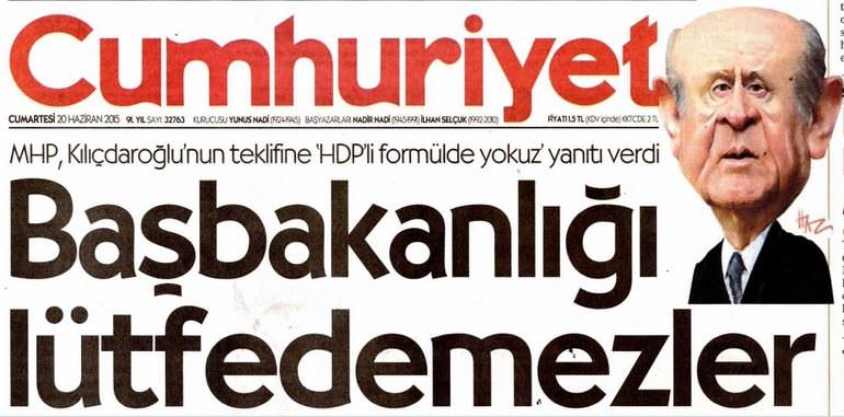 Cumhuriyet'in Bahçeli portresinde nefret var - 1