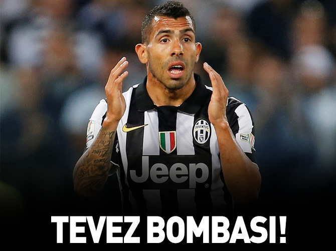 Carlos Tevez bombası!