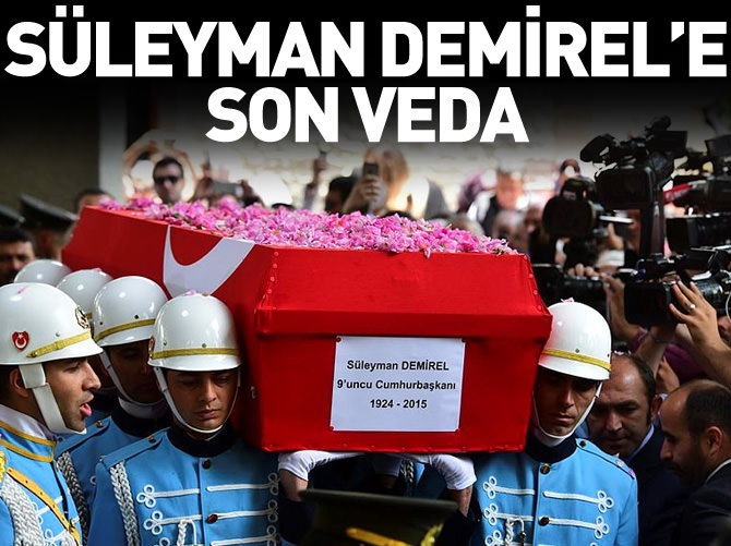 Süleyman Demirel'e son veda