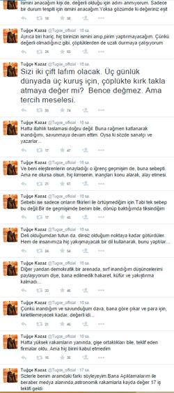 Tuğçe Kazaz, Ahmet Hakan‘ı fena bombaladı - 2
