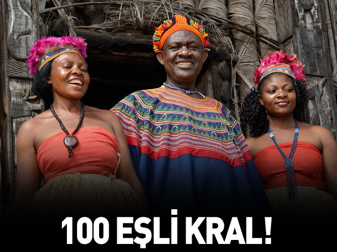 Yüz eşli kral