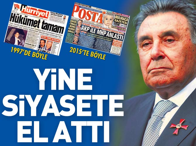 Aydın Doğan yine siyasete el attı!