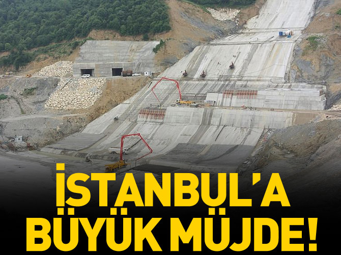Melen Barajı’nda sona gelindi