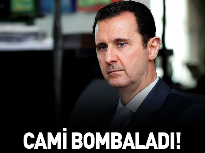 Şam Şeytanı Esad'ın son hedefi cami oldu!