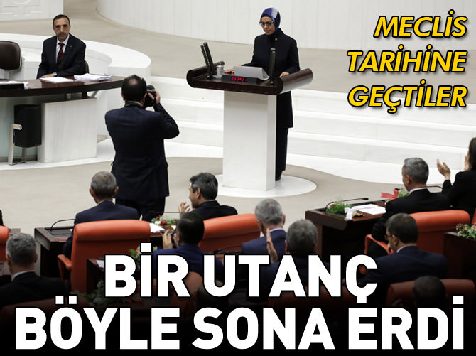 Türkiye'de bir ilk... Meclis tarihine geçtiler!