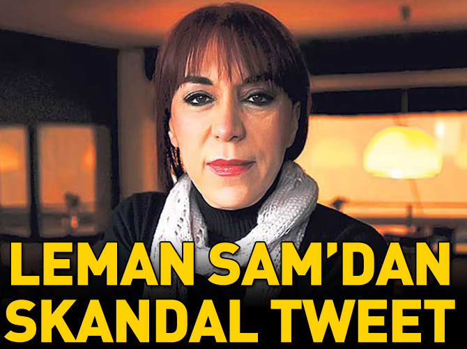 Leman Sam'dan tepki çeken Çin tweeti