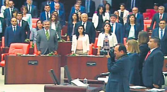 HDP, TBMM'de gerçek yüzünü bir kez daha gösterdi - 1