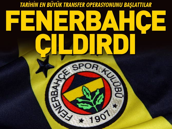 Fenerbahçe'den tarihin en büyük transfer operasyonu!