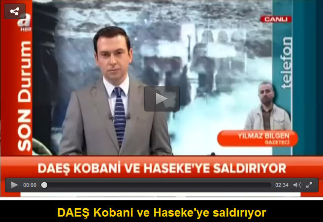 Kobani’deki patlama güvenlik kamerasında