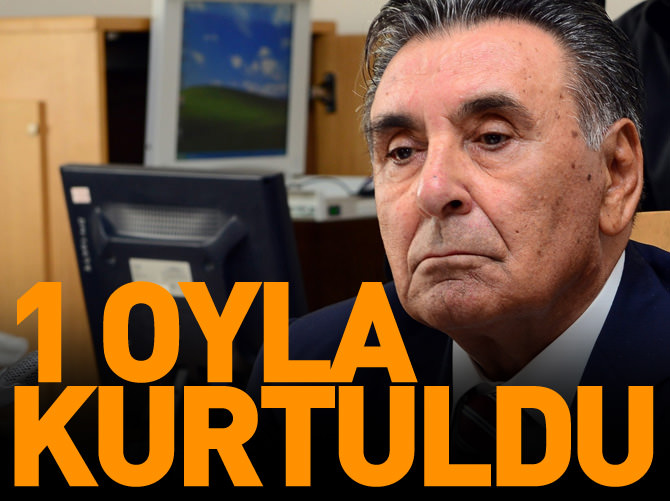 Aydın Doğan 1 oyla kurtuldu