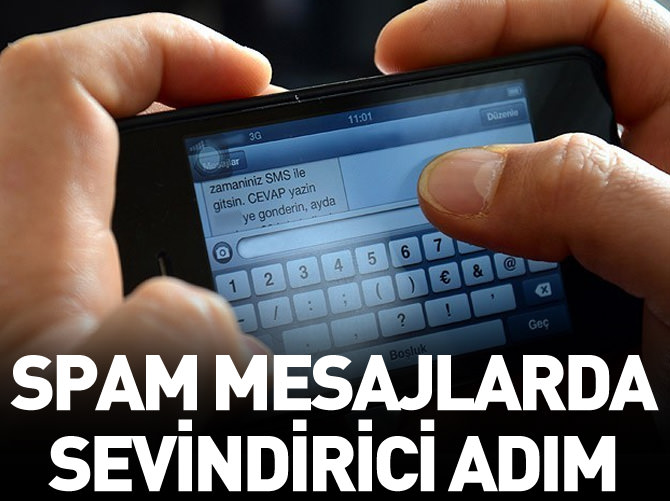 "İstenmeyen SMS"lerde sevindirici gelişme
