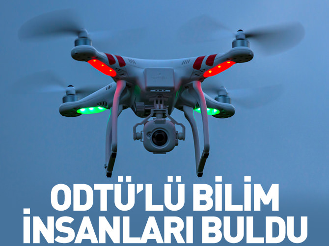 İnsansız hava aracının tespitine Türk imzası