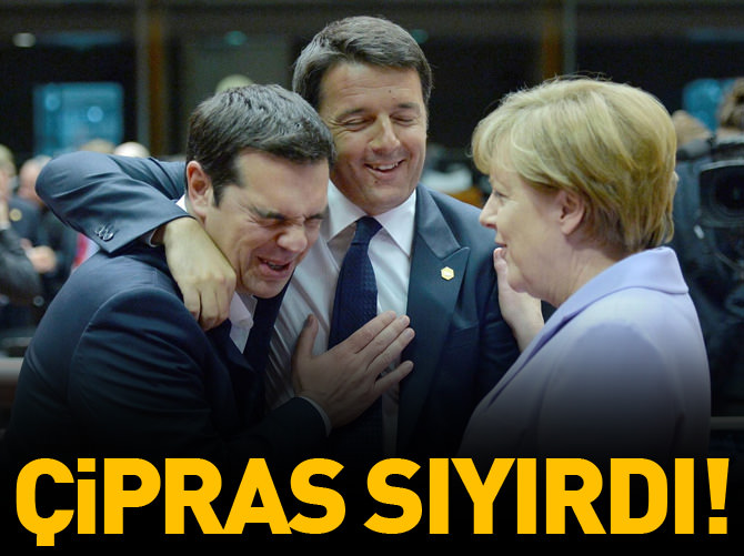 Çipras sıyırdı!
