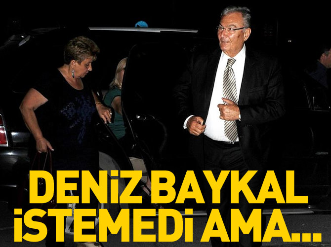 Baykal istemedi, polis evine kadar eşlik etti