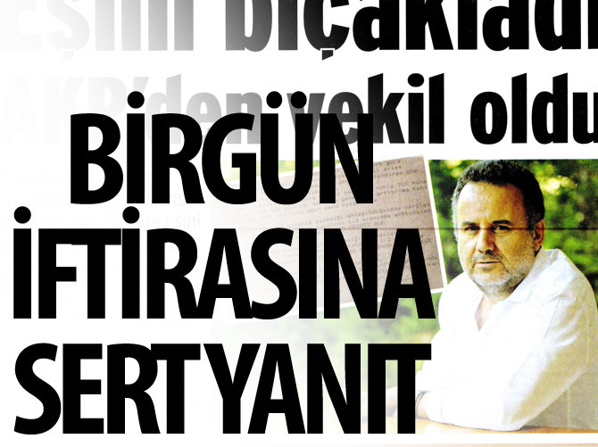 Muhsin Kızılkaya'dan BirGün gazetesine cevap
