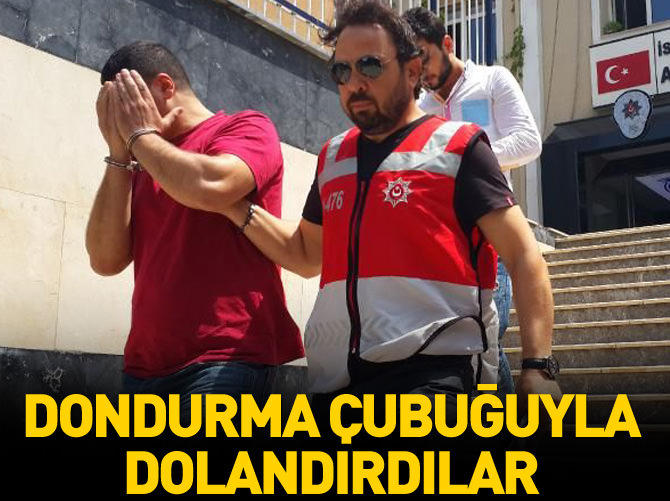 'Dondurma çubuğu' çetesi yakalandı