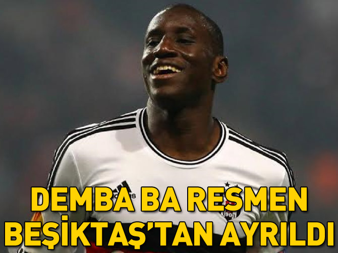 Demba Ba resmen Beşiktaş'tan ayrıldı