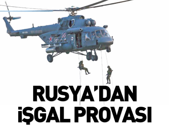 Rusya'dan işgal provası