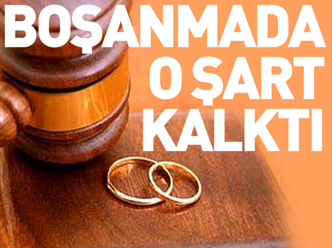 Boşanmada 'sadakat' kalktı!