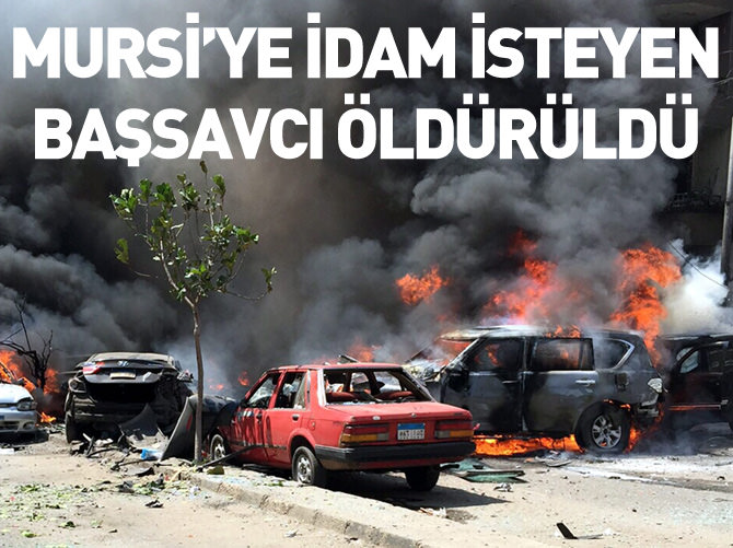 Mursi'ye idam isteyen başsavcı öldürüldü