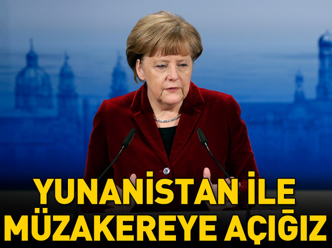 'Yunanistan ile yeni müzakerelere açığız'
