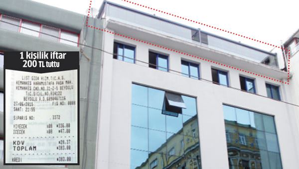 Mimarlar Odası’nın kaçak restoranı para basıyor - 1