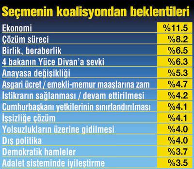 Seçmen ne istiyor? Erken seçim mi, koalisyon mu? - 6
