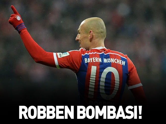 Robben bombası!