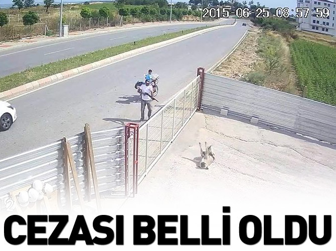 Cezası belli oldu!