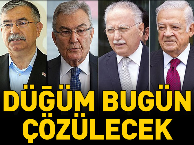 Düğüm bugün çözülecek