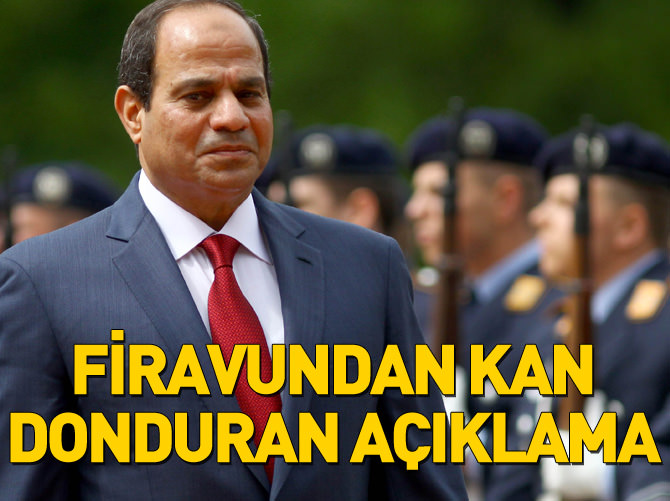 Firavundan kan donduran açıklama