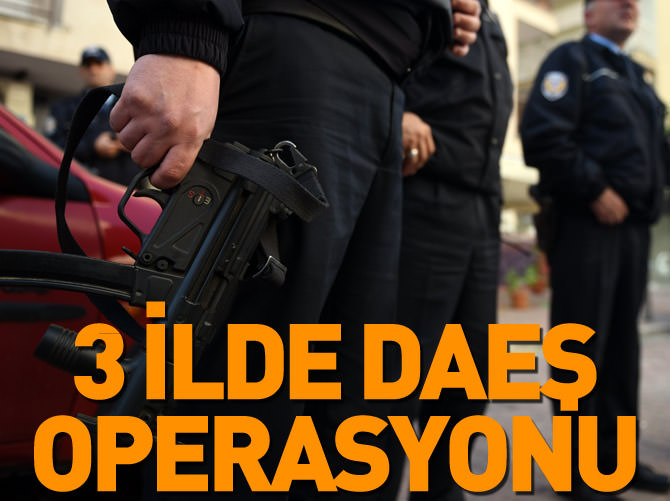 İzmir'de DAEŞ operasyonu