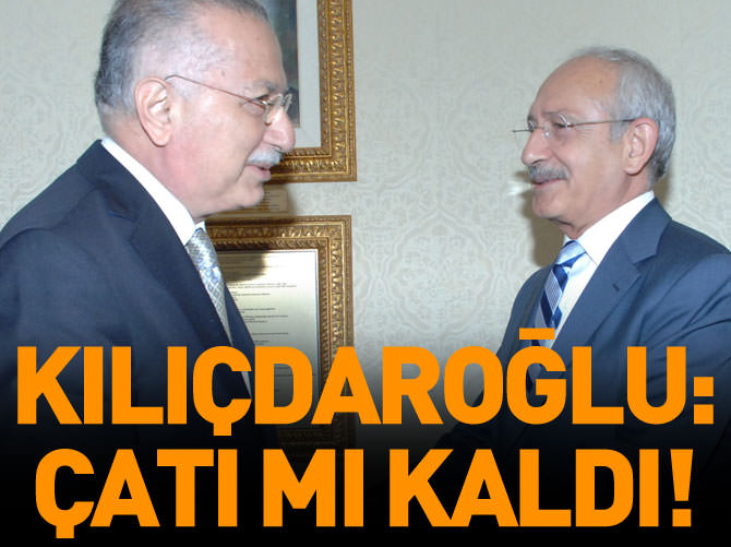 'Çatı adayı mı kaldı'