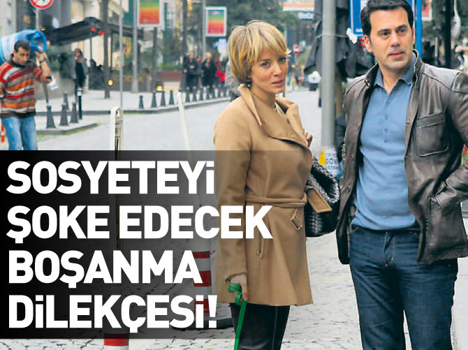 Sosyeteyi şoke edecek boşanma dilekçesi