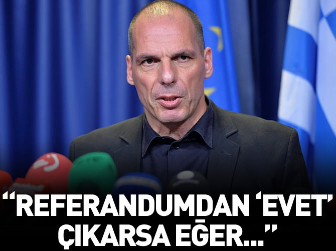 'Referandumdan ‘Evet’ çıkarsa istifa edeceğim'