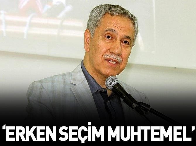 "Önümüzde muhtemel bir seçim var"