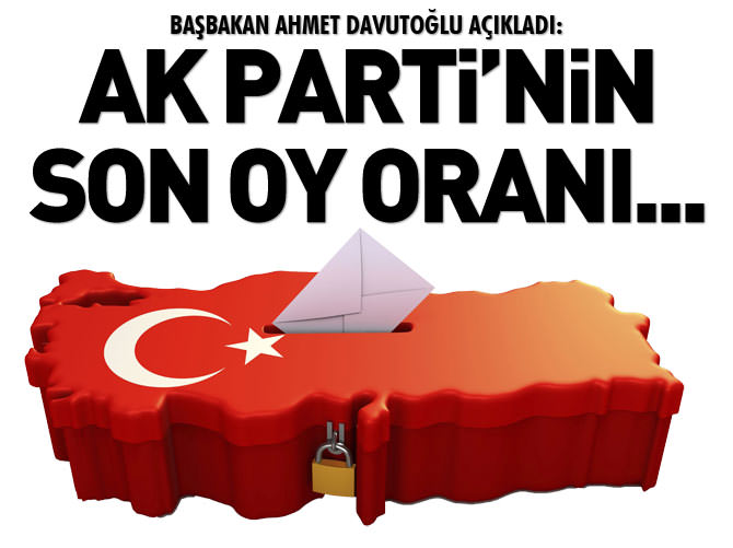Davutoğlu açıkladı: Ak Parti'nin son oy oranı...