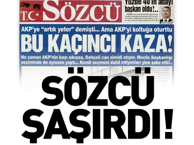Sözcü'de büyük değişim!