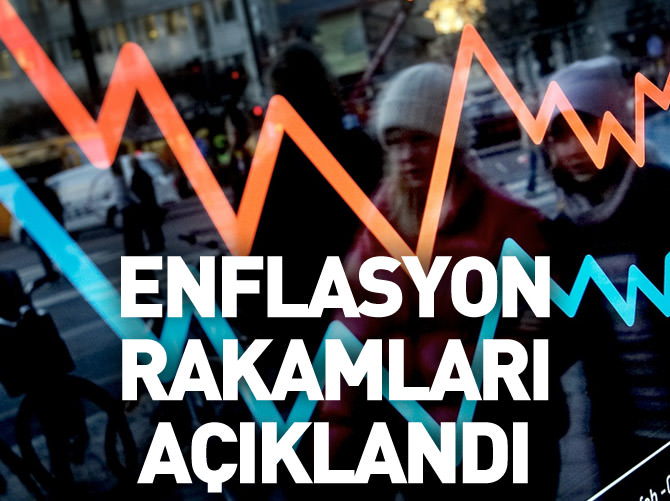 Enflasyon verileri açıklandı