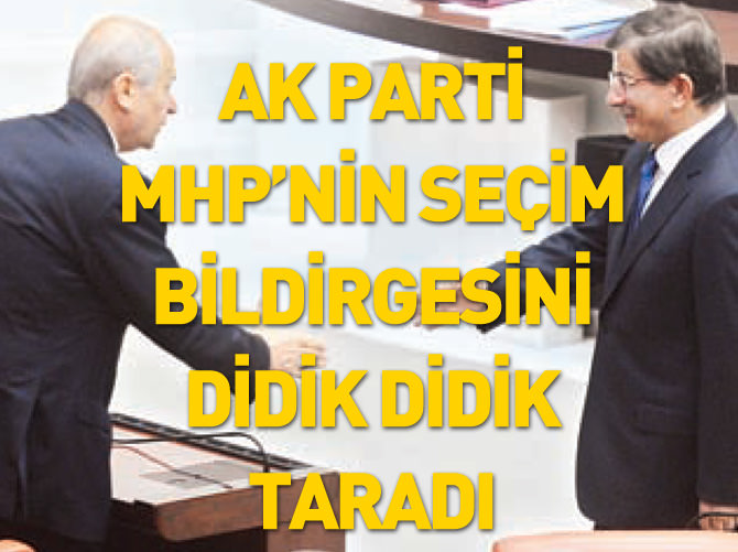 AK Parti, MHP’nin “seçim bildirgesi”ni didik didik taradı